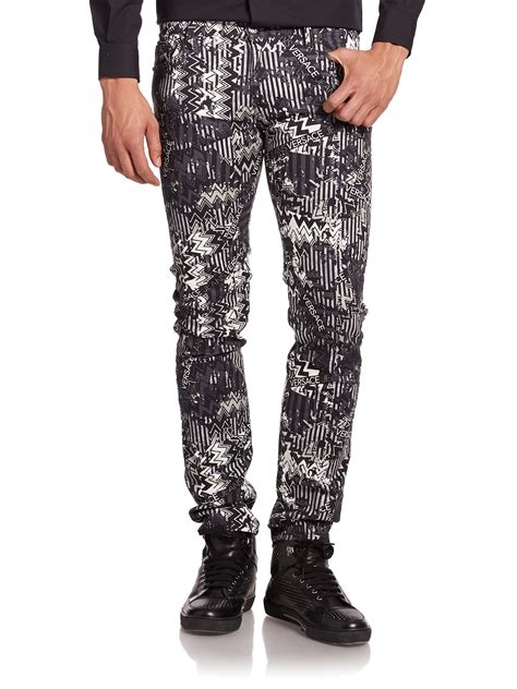 mens versace jeans skinny